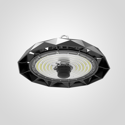 120-277V IK09 衝撃耐性 LED 高海湾ライト スリークブラック仕上げ